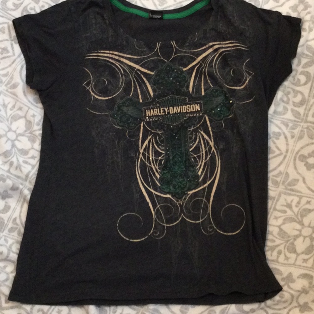 Harley Davidson women’s tee. 2016 State College PA.